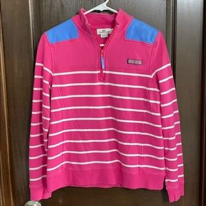 Vineyard Vines Pink Stripe Shep Shirt